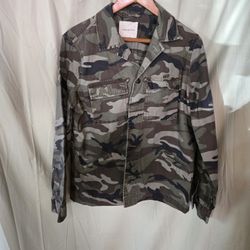 Thread & Supply Olive Camo Jacket