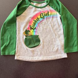Toddler st Patrick’s shirt 3T
