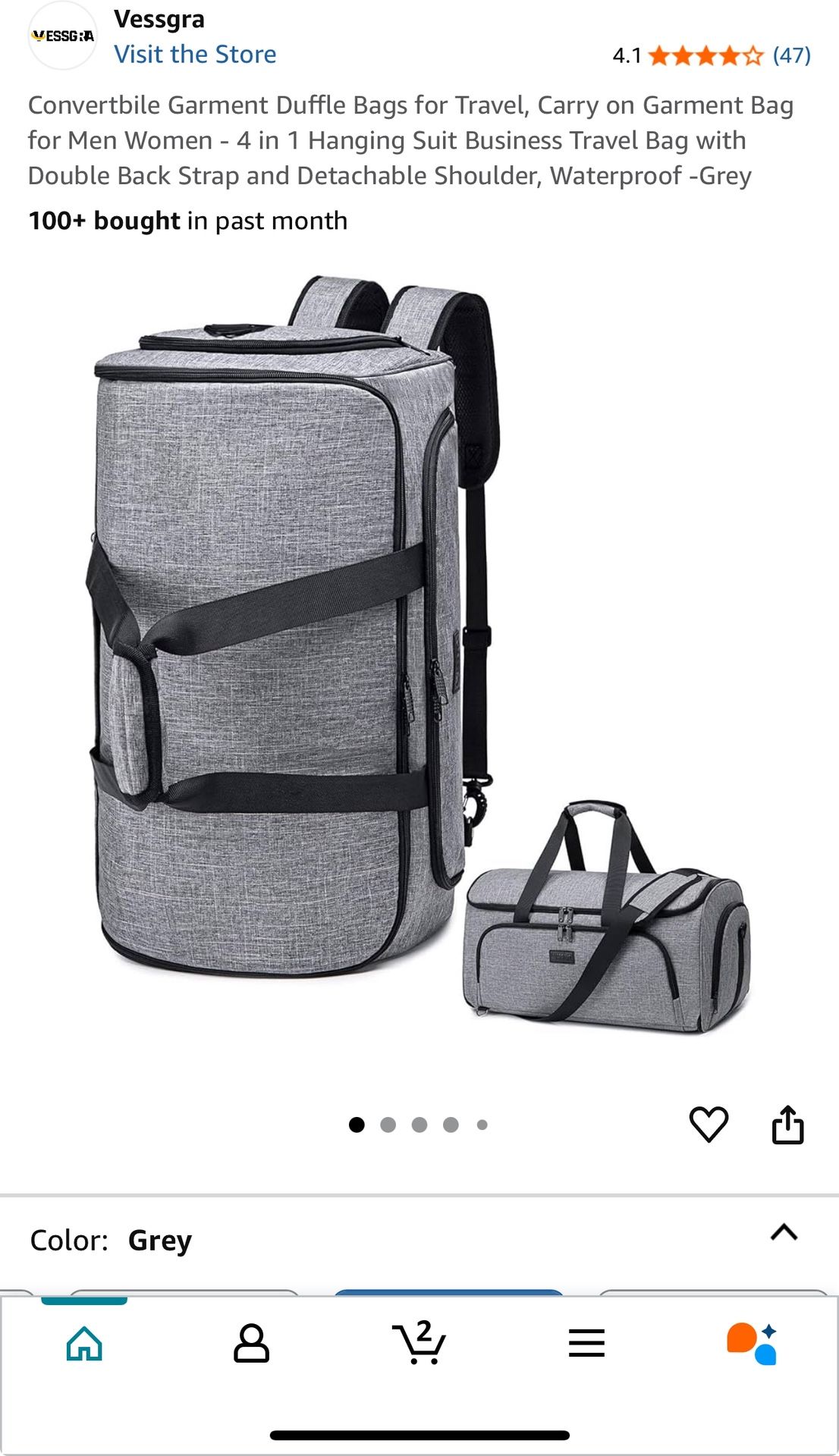 Travel Suit bag