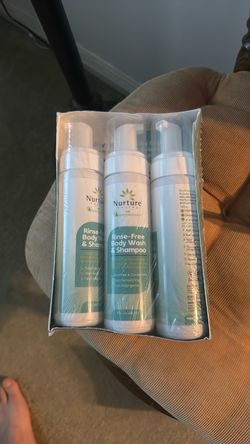 Nature Valley Rinse Free Body Wash&Shampoo.