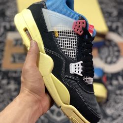 U.nion LA x Air Jordan 4 Retro 'Off Noir'