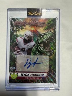 Wild Card Dino-Might Nyck Harbor Auto 1/1