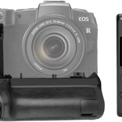 Neewer Vertical Battery Grip with 2.4G Wireless Remote Control ，Compatible with Canon EOS R Mirrorless Digital Camera，Replacement for BG-E22