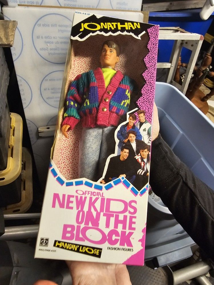 NRFB Vintage Hasbro New Kids on the Block Hangin Loose