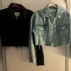 ✨ Bundle of 2 Denim Jackets – Forever 21 & HH Jeans LA (Size M) ✨