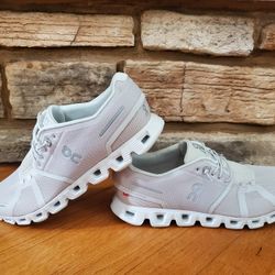 On Cloud 5 Women's Sneakers US Size 11 Pearl / White Color 