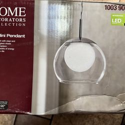 New Home Decorators LED Mini Pendant Light. Must Pickup