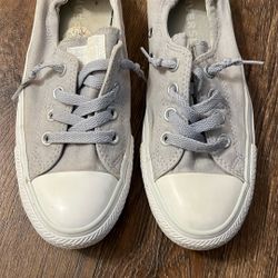 Converse Women's Chuck Taylor All Star Shoreline slip-on sneakers in gray