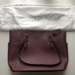 Michael Kors Burgundy Purse 