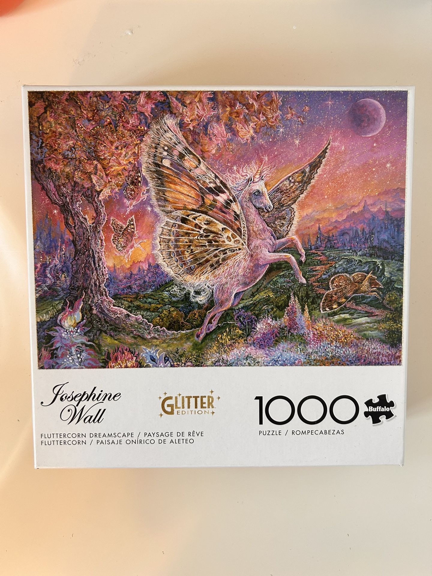 Buffalo Games Fluttercorn Dreamscape (glitter Edition) - 1000 Piece Puzzle