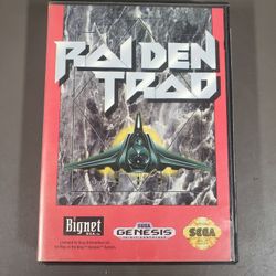 Raiden Trad Red Variant For Sega Genesis