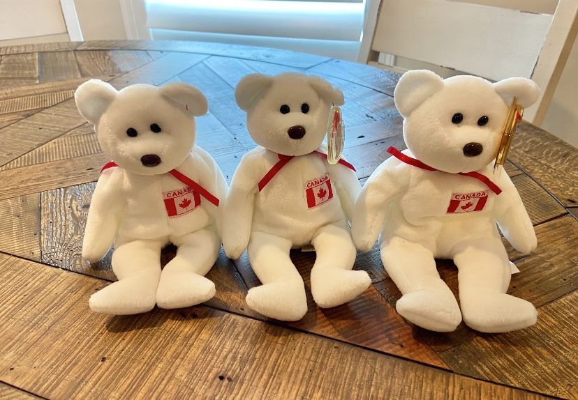 Beanie Babies Bears MWMT $15 Each