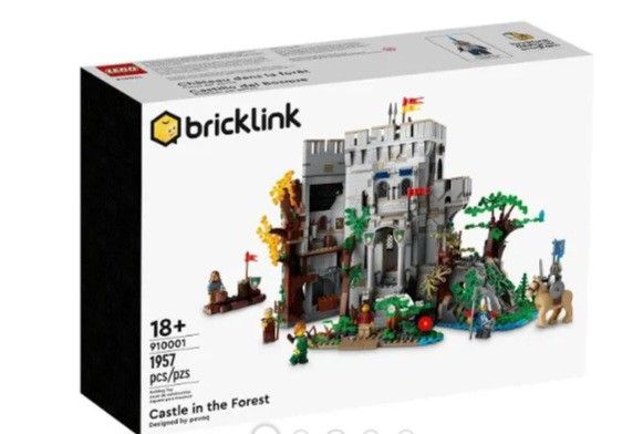 BRICKLINK 91001 CASTLE IN THE FOREST