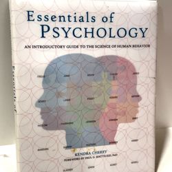 Essentials of Psychology by Kendra Cherry Hardcover Introductory Psychology