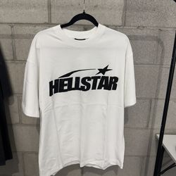 Hellstar classic white tee 