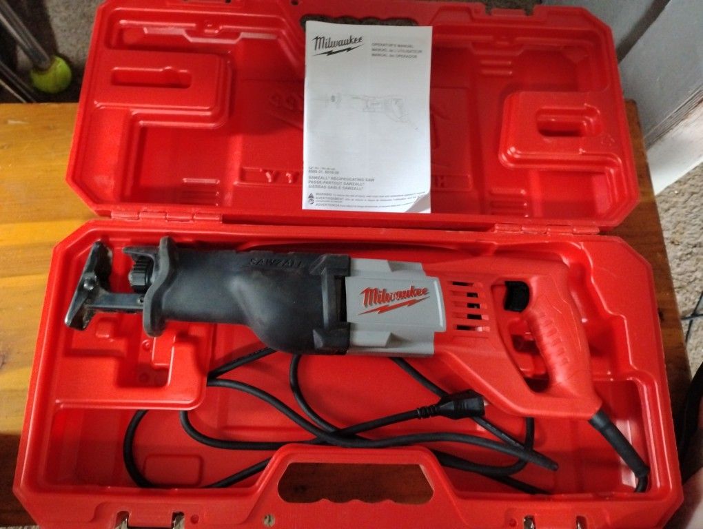 Milwaukee Sawzall (Reciprocating Saw)