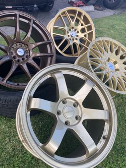 18” inch Wheels NOW IN STOCK 🔥 Gold Collection 🔥