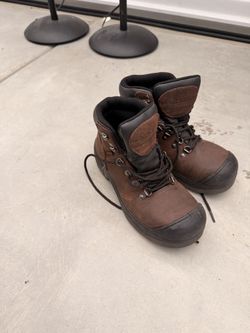 Women steel toe boots