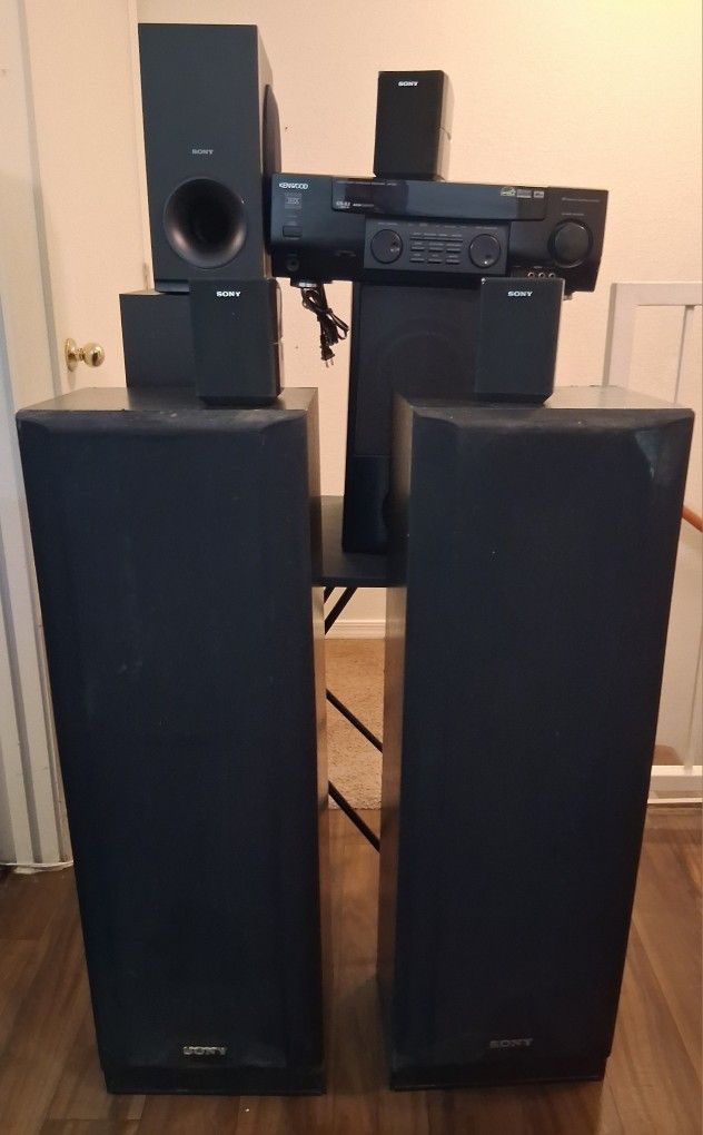 Sony Home Theater System/Kenwood Amp