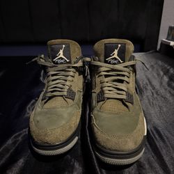 Jordan 4 Olive Green 