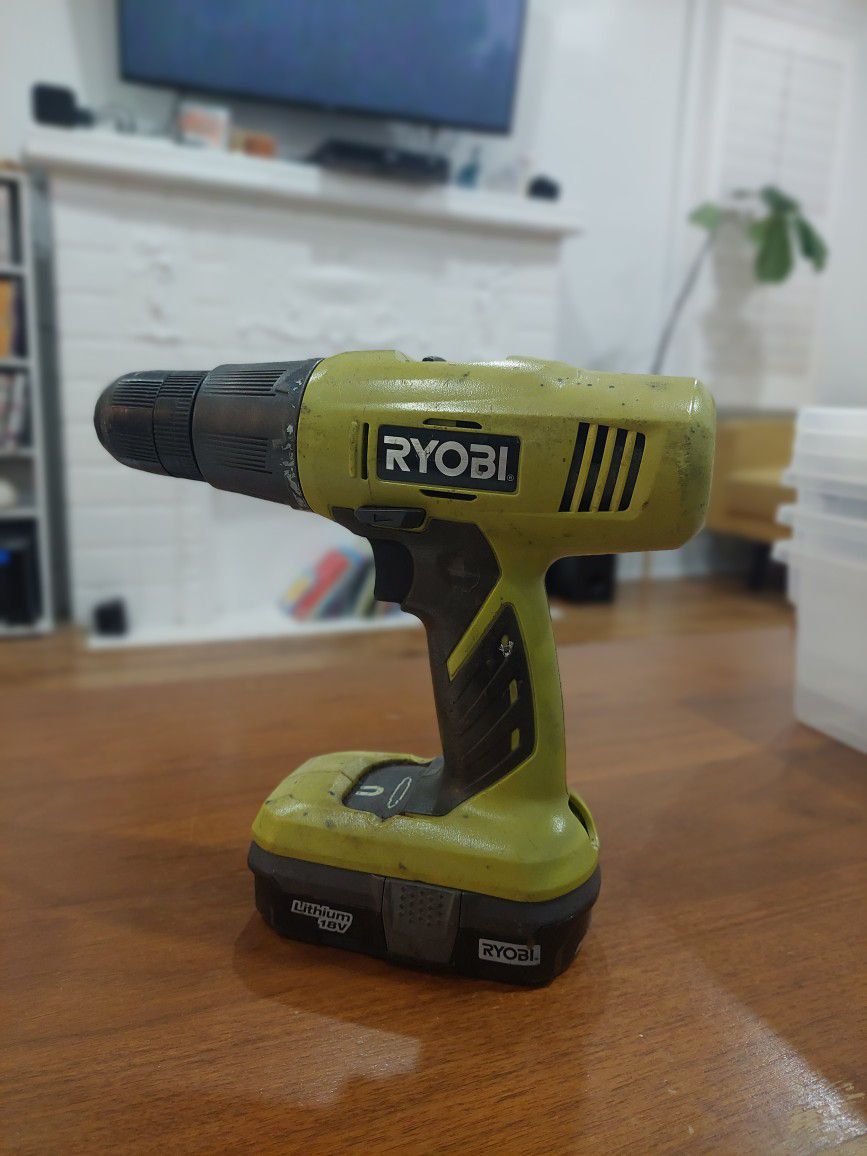 tusind Charmerende Saucer Ryobi 18v Drill Driver for Sale in Los Angeles, CA - OfferUp