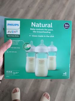 Philips glass baby bottles