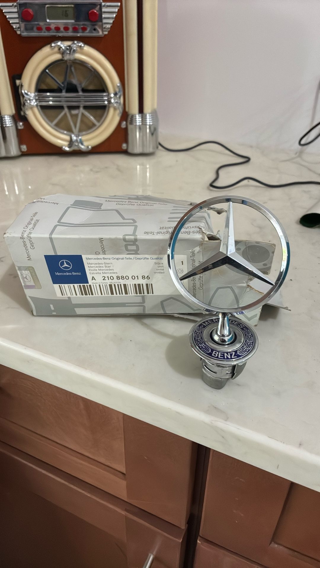 Mercedes Benz Hood Ornament 