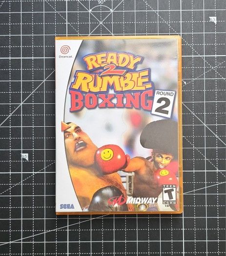 Dreamcast Ready 2 Rumble Boxing Round 2 Custom Case - NO GAME OR MANUAL
