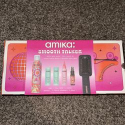 Amika Blow Dryer Straighner Brush Set
