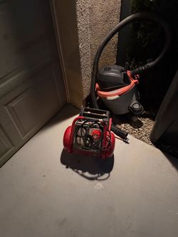 Air compressor and vacuum