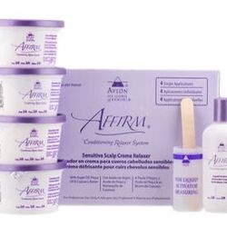 New Affirm Conditioner Relaxer System New 4 Single Applications 