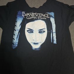 Evanescence Shirt Sz L
