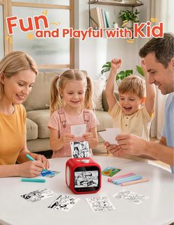 Brand new-AI Voice-to-Image sticker printer