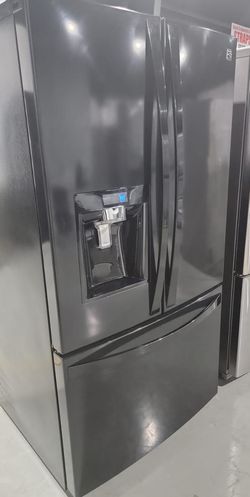 Kenmore 3 Door Black Fridge
