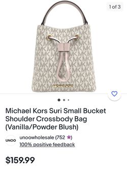 Michael Kors Suri Small Bucket Crossbody Bag