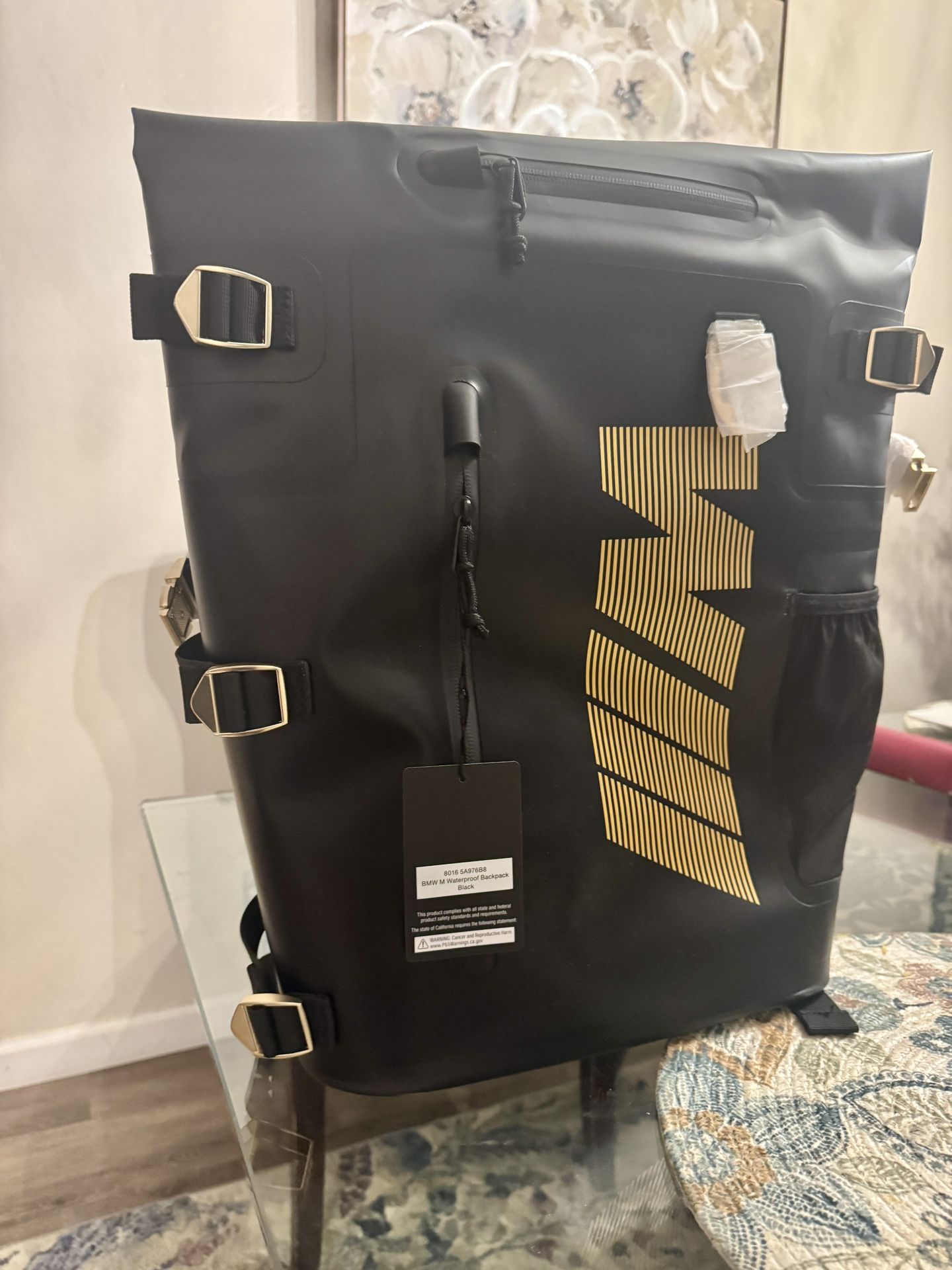 Brand New BMW Leather Backpack