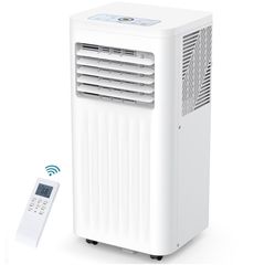 Joy Pebble Portable Air Conditioner, 8000 BTU Air Conditioner with Cooling, Fan, Dehumidifier, Sleep Mode, ≤55 db, Cooling up to 350 Sq. Ft. with 24H 