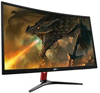 MSI Full HD FreeSync Gaming Monitor 24" Curved Non-Glare 1ms LED Wide Screen 1920 x 1080 144Hz Refresh Rate