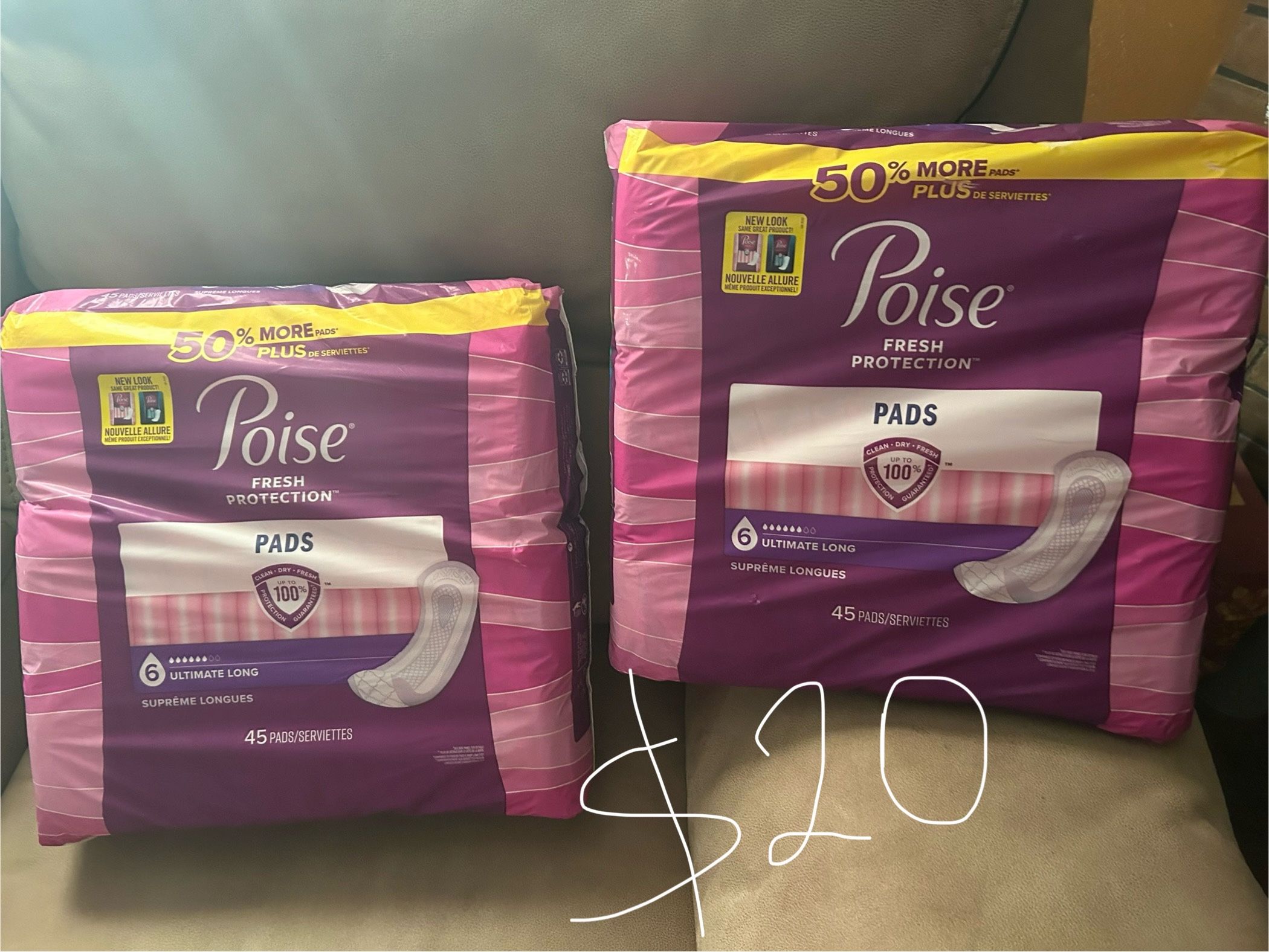Poise Pads