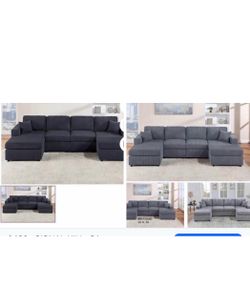 Sectional set 60”x120”x60”