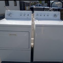 Kenmore traditional washer 3.8 cu ft gas dryer 7.5 cu ft