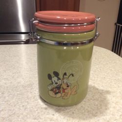 Mickey Stonewear Dog Treat Container