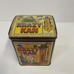 Vintage “Any Purpose Krazy Kan” Circa 1970s Tin Made In England