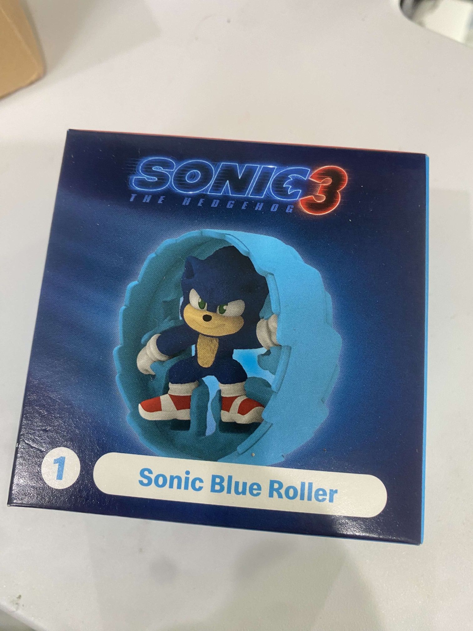 2024 McDONALD'S Blue Ring Sonic 3 The Hedgehog Movie