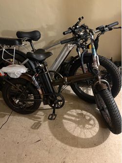 brown foldable FAST EBIKE