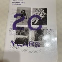 Purple 20 Years The Richard Prince Purple  Book 