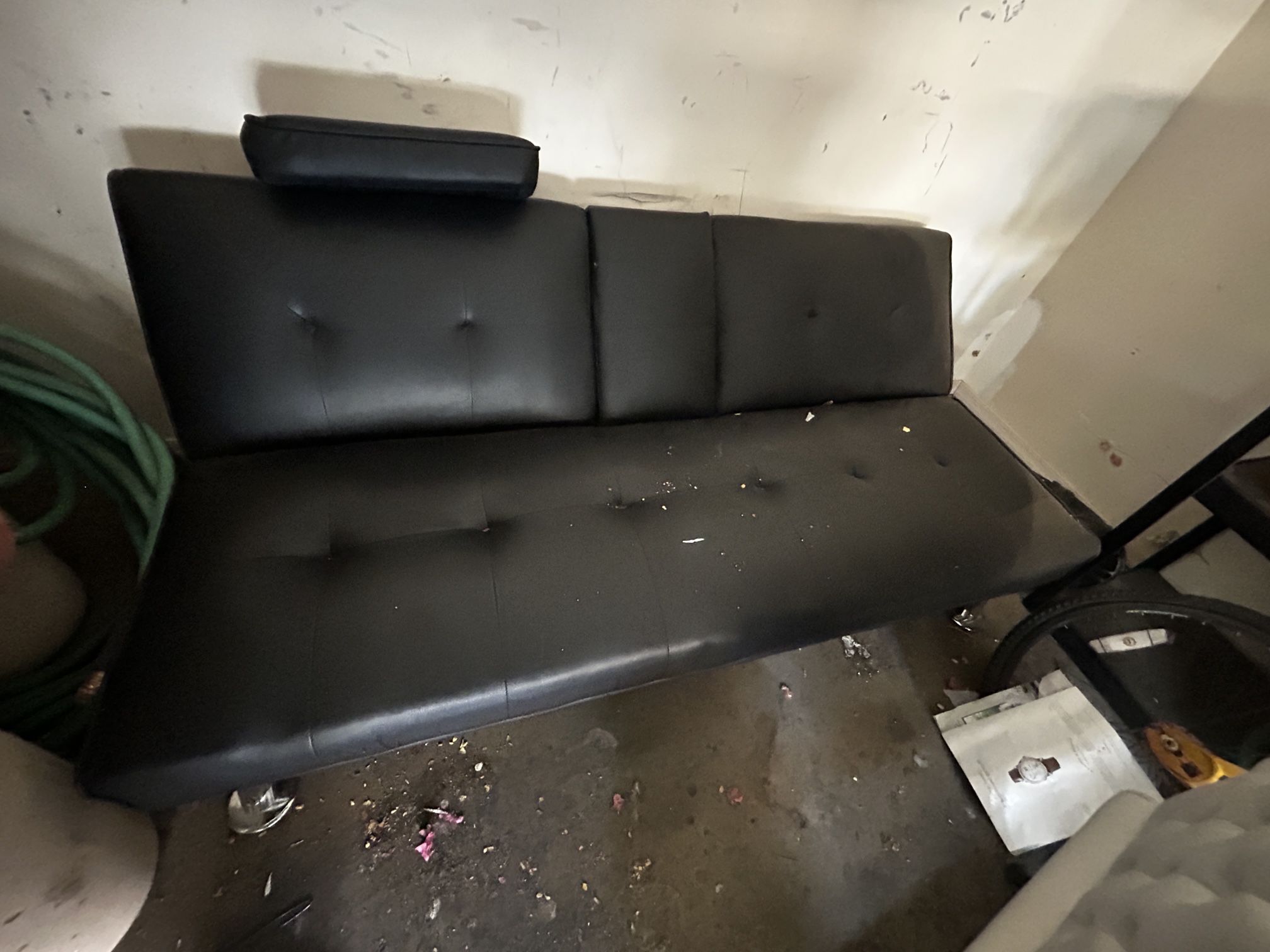 Lack Leather Sofa