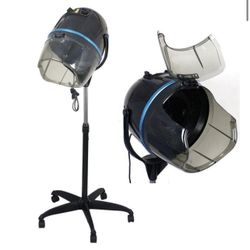 ZENYâ„¢ Salon Hair Bonnet Dryer w/Adjustable Height and Rolling Base