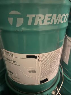 Tremco Vulkem 351 Polyurethane Top Coat 5 Gallon