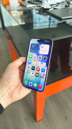 Pink iPhone 16 128GB unlocked to any company 90 day warranty we offer financing.